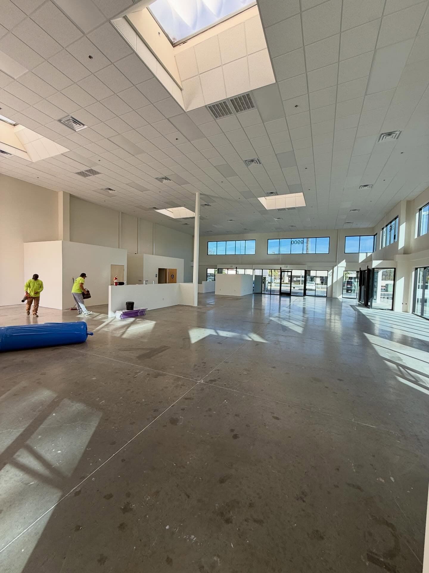 Commercial construction project